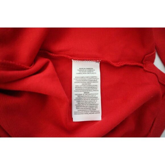 Polo Ralph Lauren Men's Sz Large Red Estate-Rib Cotton 1/4 Zip Pullover - Picture 6 of 9